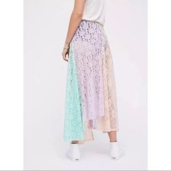 Free People Dresses & Skirts - ❌SOLD❌ NEW Free People Color Me Lace Sheer Maxi
